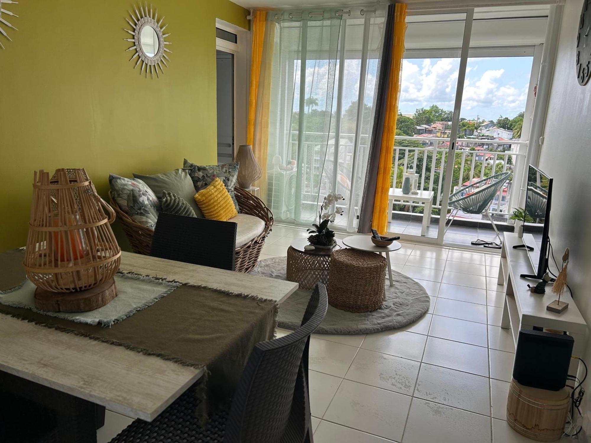 Appartement Avec Vue Panoramique De Pointe-A-Pitre Экстерьер фото